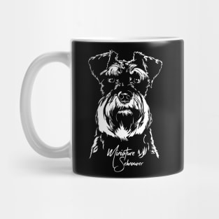 Miniature Schnauzer dog portrait Mug